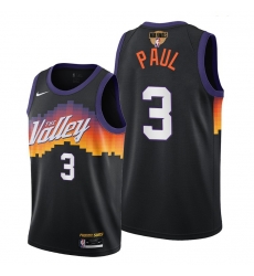 suns chris paul black 2021 nba finals bound city edition jersey suns chris paul black 2021 nba finals bound city edition jersey