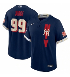 Men's New York Yankees #99 Aaron Judge Nike Navy 2021 MLB All-Star Game Replica Player Jersey Men's New York Yankees #99 Aaron Judge Nike Navy 2021 MLB All-Star Game Replica Player Jersey
