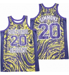 20# BEN SIMMONS MARBLE ALTERNATE BASKETBALL JERSEY (2) 20# BEN SIMMONS MARBLE ALTERNATE BASKETBALL JERSEY (2)