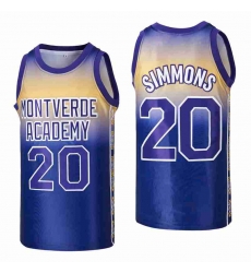 20# BEN SIMMONS MARBLE ALTERNATE BASKETBALL JERSEY 20# BEN SIMMONS MARBLE ALTERNATE BASKETBALL JERSEY
