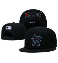 Miami Marlins Snapback Cap C110 Miami Marlins Snapback Cap C110