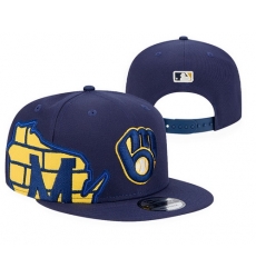 Milwaukee Brewers Snapback Cap 25K Q045