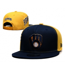 Milwaukee Brewers Snapback Cap C103 Milwaukee Brewers Snapback Cap C103