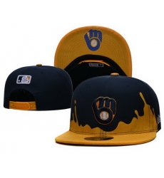 Milwaukee Brewers Snapback Cap C106 Milwaukee Brewers Snapback Cap C106