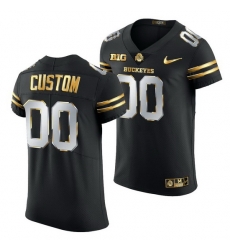 Ohio State Buckeyes Custom Black Golden Edition Jersey Ohio State Buckeyes Custom Black Golden Edition Jersey