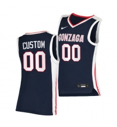 Gonzaga Bulldogs Custom Navy Elite 2020 21 College Basketball Jersey Gonzaga Bulldogs Custom Navy Elite 2020 21 College Basketball Jersey
