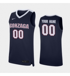 Gonzaga Bulldogs Custom Navy Replica College Basketball Jersey Gonzaga Bulldogs Custom Navy Replica College Basketball Jersey