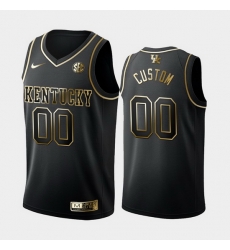 Kentucky Wildcats Custom Black Golden Edition Men'S Jersey Kentucky Wildcats Custom Black Golden Edition Men'S Jersey