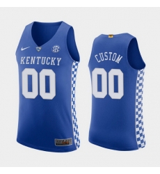 Kentucky Wildcats Custom Royal Authentic Men'S Jersey Kentucky Wildcats Custom Royal Authentic Men'S Jersey