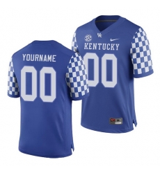 Kentucky Wildcats Custom Royal College Football Men'S Jersey Kentucky Wildcats Custom Royal College Football Men'S Jersey