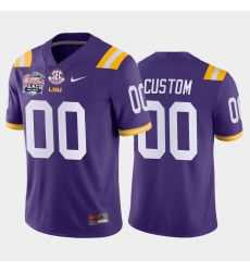 LSU Tiger Custom Purple Away Men'S Jersey LSU Tiger Custom Purple Away Men'S Jersey