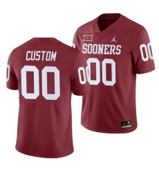 Oklahoma Sooners Custom Crimson College Football Men'S Jersey Oklahoma Sooners Custom Crimson College Football Men'S Jersey