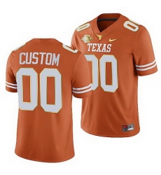 Texas Longhorns Custom Orange 2021 Red River Showdown Men Jersey Texas Longhorns Custom Orange 2021 Red River Showdown Men Jersey