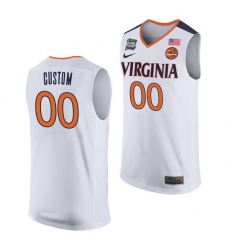 Virginia Cavaliers Custom White Away Men'S Jersey Virginia Cavaliers Custom White Away Men'S Jersey