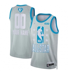 Men 2022 All Star Active Player Custom Grey Eastern Conference Gray Stitched Basketball Jerse Men 2022 All Star Active Player Custom Grey Eastern Conference Gray Stitched Basketball Jerse