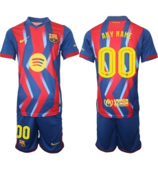 Men FC Barcelona 2026 Soccer Jerseys RedBlue CUSTOM (2)