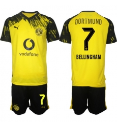 Men Borussia Dortmund 2026 Soccer Jerseys Yellow #7 BELLINGHAM Men Borussia Dortmund 2026 Soccer Jerseys Yellow #7 BELLINGHAM