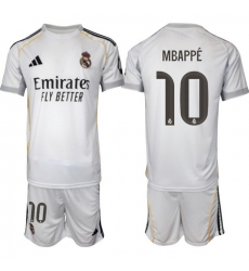 Men Real Madrid 2026 Soccer Jerseys White #10 MBAPPE Men Real Madrid 2026 Soccer Jerseys White #10 MBAPPE
