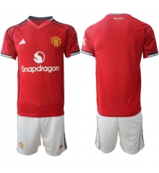 Men Manchester United 2026 Soccer Jerseys Red BLANK Men Manchester United 2026 Soccer Jerseys Red BLANK