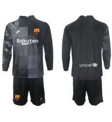 Men Barcelona Long Sleeve Soccer Jerseys 529 Men Barcelona Long Sleeve Soccer Jerseys 529