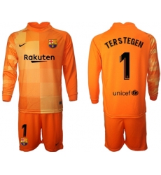 Men Barcelona Long Sleeve Soccer Jerseys 531 Men Barcelona Long Sleeve Soccer Jerseys 531