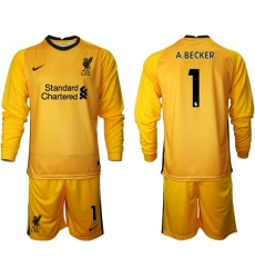 Men Liverpool Long Sleeve Soccer Jerseys 527 Men Liverpool Long Sleeve Soccer Jerseys 527