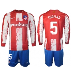 Men Atletico de Madrid Long Sleeve Soccer Jerseys 523 Men Atletico de Madrid Long Sleeve Soccer Jerseys 523