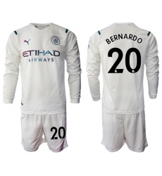 Men Manchester City Long Sleeve Soccer Jerseys 525 Men Manchester City Long Sleeve Soccer Jerseys 525