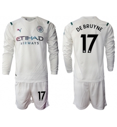 Men Manchester City Long Sleeve Soccer Jerseys 527 Men Manchester City Long Sleeve Soccer Jerseys 527