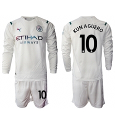 Men Manchester City Long Sleeve Soccer Jerseys 528 Men Manchester City Long Sleeve Soccer Jerseys 528
