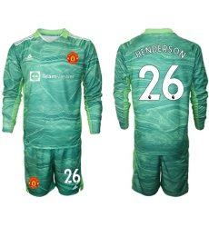 Men Manchester United Long Sleeve Soccer Jerseys 500 Men Manchester United Long Sleeve Soccer Jerseys 500