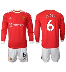 Men Manchester United Long Sleeve Soccer Jerseys 522 Men Manchester United Long Sleeve Soccer Jerseys 522