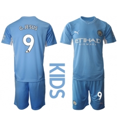 Kids Manchester City Soccer Jerseys 016