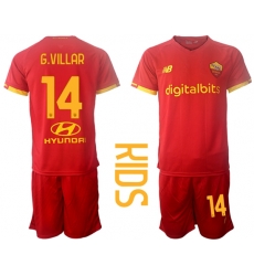 Kids Roma Soccer Jerseys 005 Kids Roma Soccer Jerseys 005