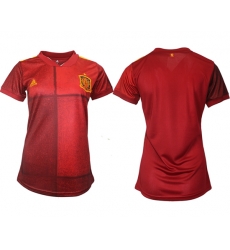 Women Spain Soccer Jerseys 017 Women Spain Soccer Jerseys 017