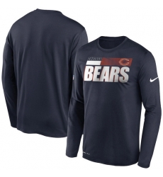Chicago Bears Men Long T Shirt 017 Chicago Bears Men Long T Shirt 017