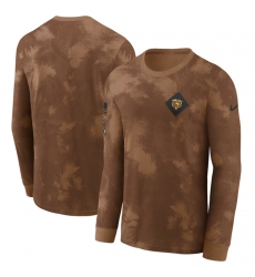 Men Chicago Bears Brown 2023 Salute To Service Long Sleeve T Shirt Men Chicago Bears Brown 2023 Salute To Service Long Sleeve T Shirt