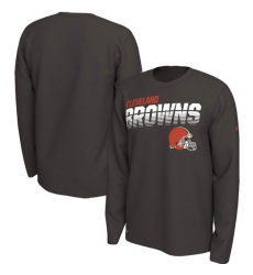 Cleveland Browns Men Long T Shirt 003 Cleveland Browns Men Long T Shirt 003