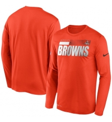 Cleveland Browns Men Long T Shirt 010 Cleveland Browns Men Long T Shirt 010