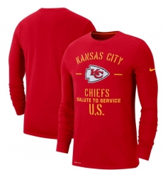 Kansas City Chiefs Men Long T Shirt 014 Kansas City Chiefs Men Long T Shirt 014