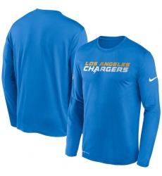 Los Angeles Chargers Men Long T Shirt 013 Los Angeles Chargers Men Long T Shirt 013