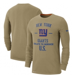 New York Giants Men Long T Shirt 009 New York Giants Men Long T Shirt 009