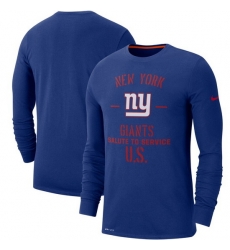 New York Giants Men Long T Shirt 010 New York Giants Men Long T Shirt 010