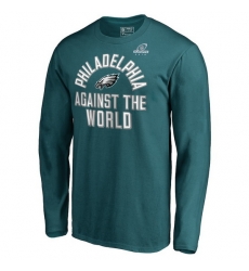 Philadelphia Eagles Men Long T Shirt 011 Philadelphia Eagles Men Long T Shirt 011