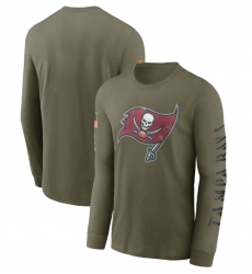 Men Tampa Bay Buccaneers Olive 2022 Salute To Service Long Sleeve T Shirt Men Tampa Bay Buccaneers Olive 2022 Salute To Service Long Sleeve T Shirt