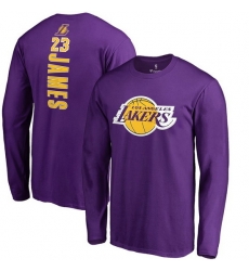 Los Angeles Lakers Men Long T Shirt 001 Los Angeles Lakers Men Long T Shirt 001