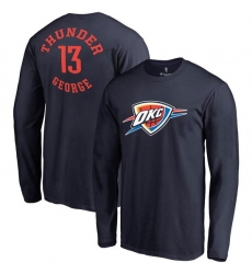 Oklahoma City Thunder Men Long T Shirt 002 Oklahoma City Thunder Men Long T Shirt 002