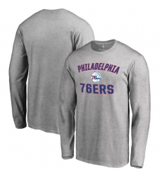 Philadelphia 76ers Men Long T Shirt 005 Philadelphia 76ers Men Long T Shirt 005