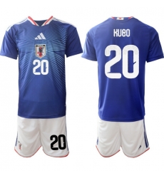 Japan 2026 FIFA World Cup Soccer Jersey Blue #20 KUBO Japan 2026 FIFA World Cup Soccer Jersey Blue #20 KUBO