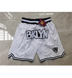 Brooklyn Nets Basketball Shorts 016 Brooklyn Nets Basketball Shorts 016